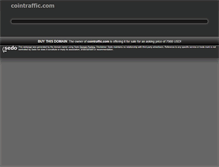 Tablet Screenshot of cointraffic.com